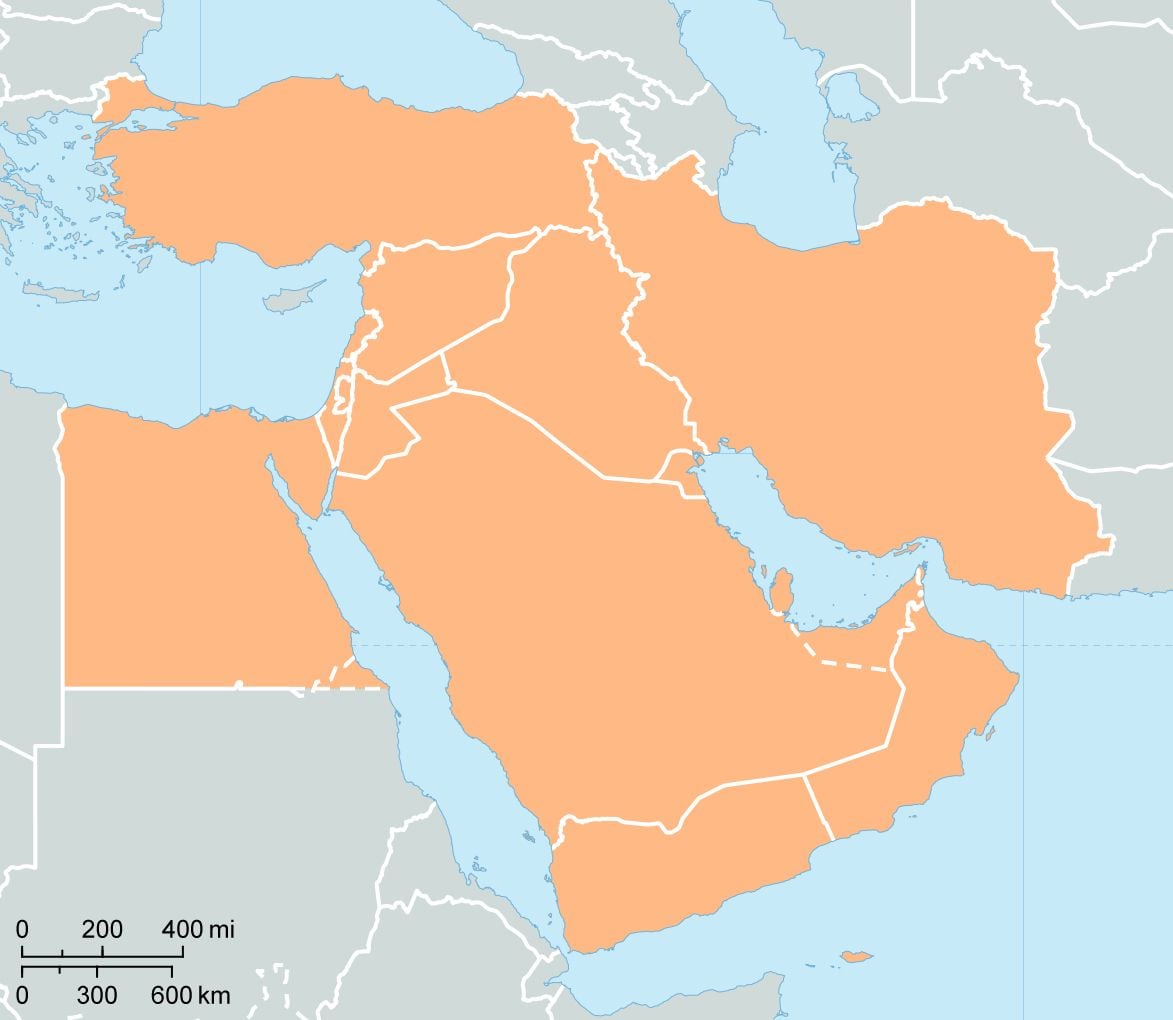 Middle East Map