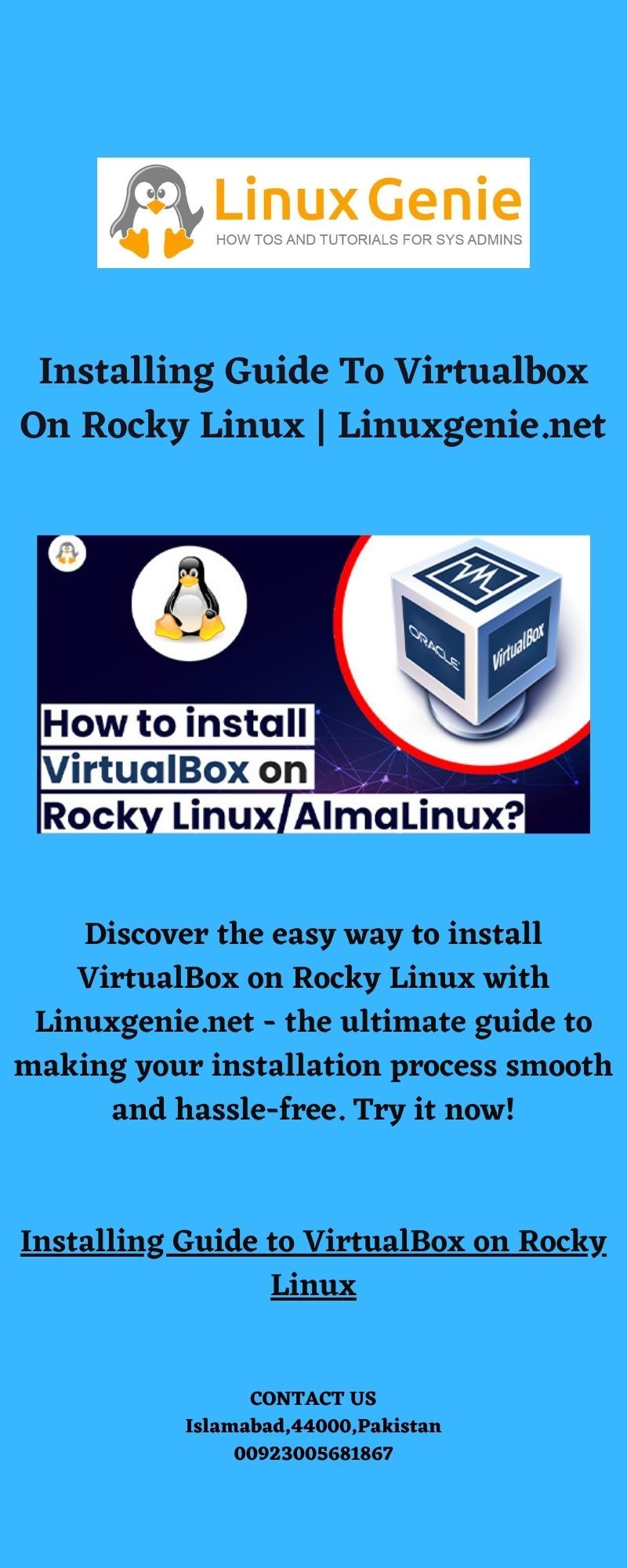 Installing Guide To Virtualbox On Rocky Linux | Linuxgenie.net by linux ...