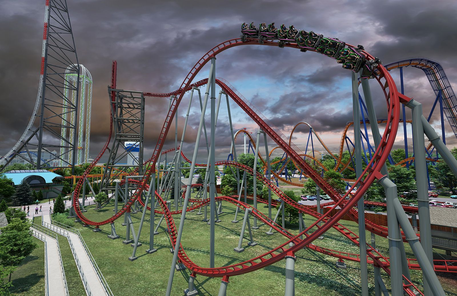 コースター7 Cedar Point's new record-breaking roller coaster for 2025