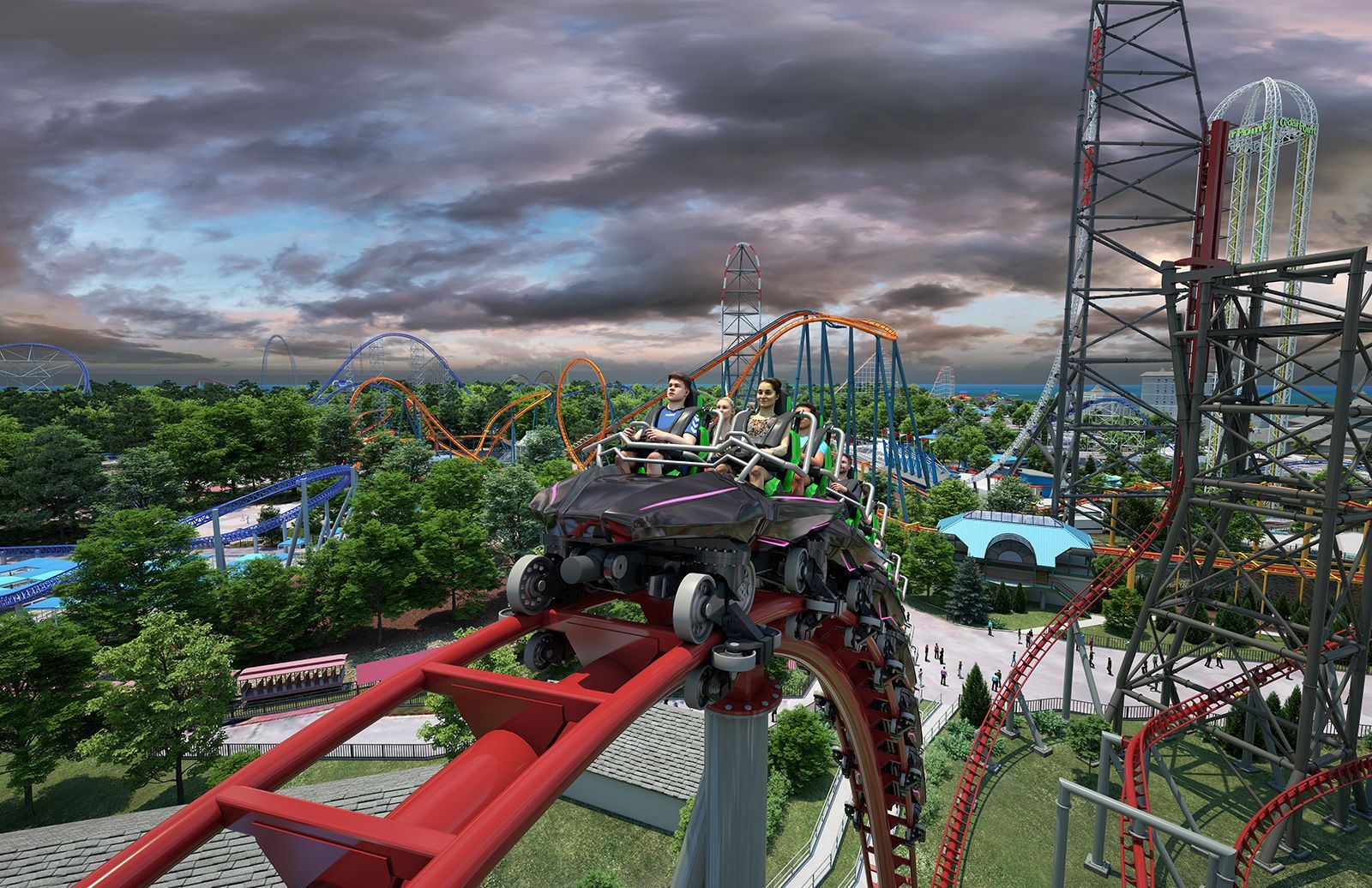 Cedar Point's new record-breaking roller coaster for 2025