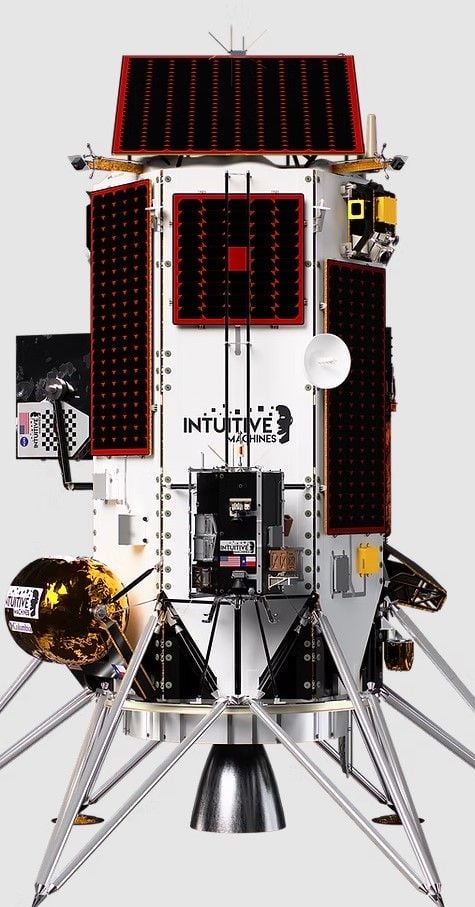 NASA showcases next Intuitive Machines' lunar lander
