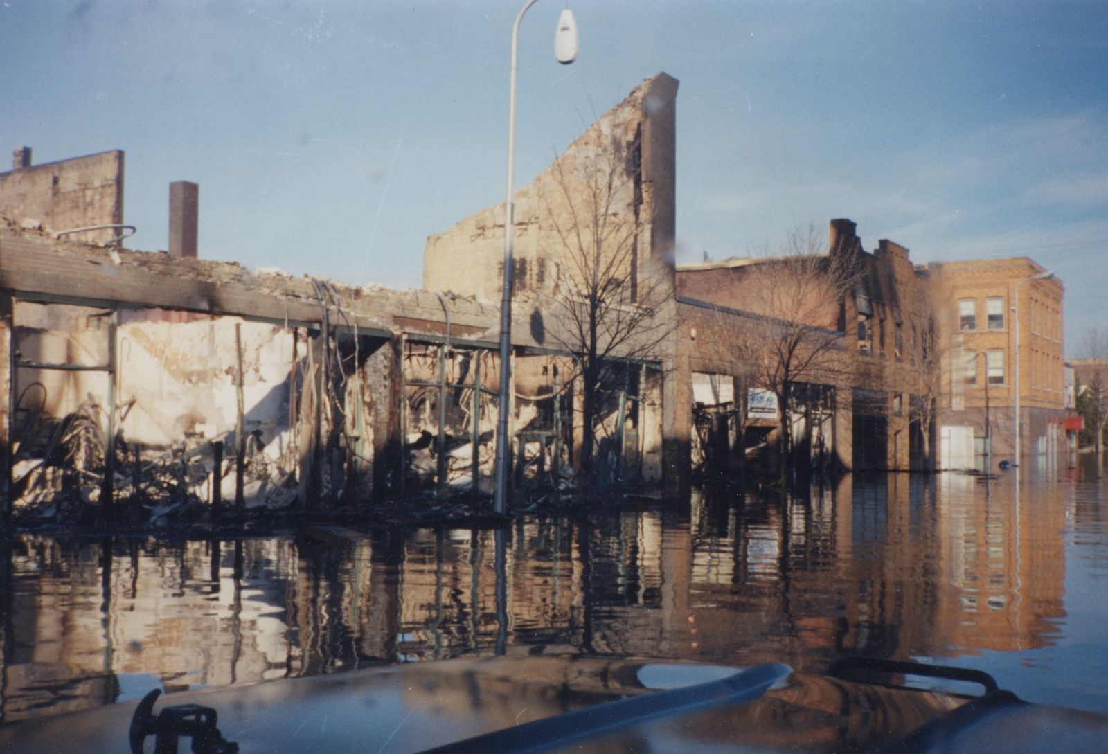 North Dakota Grand Forks Flood 1997 Rivers, Lakes, And Snow: A Devil